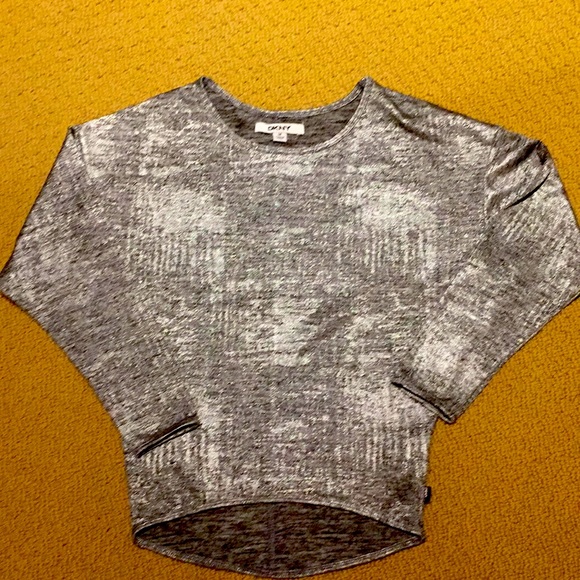 Dkny silver light weight sweater - Picture 1 of 2